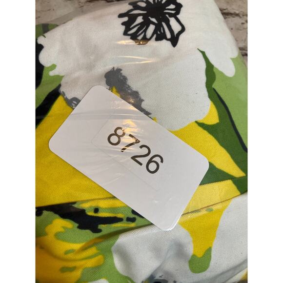 Trenz by Theresa Renz Blazer Jacket Womens 2X Yellow & Green Open Front Floral - Picture 9 of 12